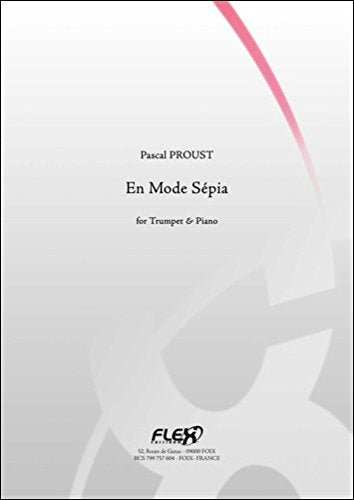 KLASSICHE NOTEN - En Mode Sépia - P. PROUST - Trumpet and Piano Books