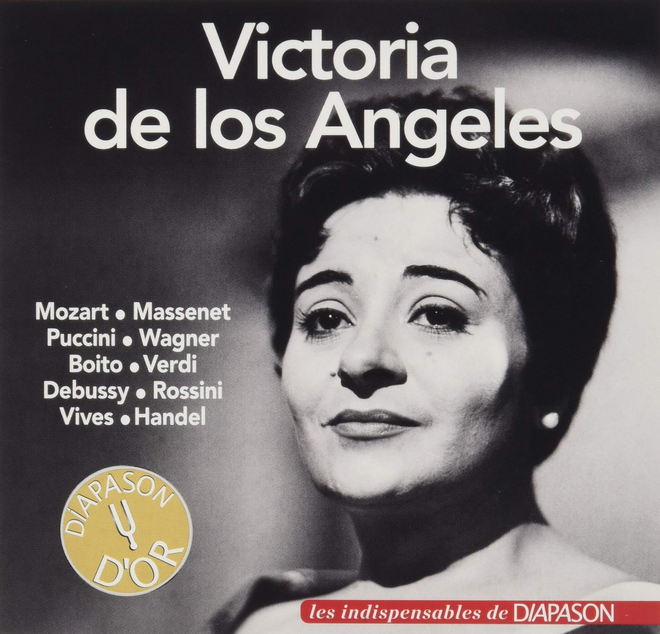 Victoria de Los Angeles Chante Mozart Puccini Wagner Verdi cd