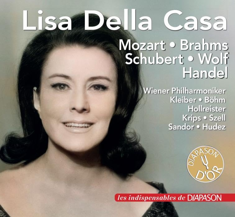 Lisa Della CASA Chante Mozart Brahms Schubert Wolf Haendel cd