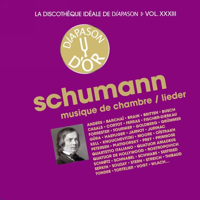 La discothèque idéale de Diapason Volume 33 / Schumann : Musique de chambre - Lieder Music