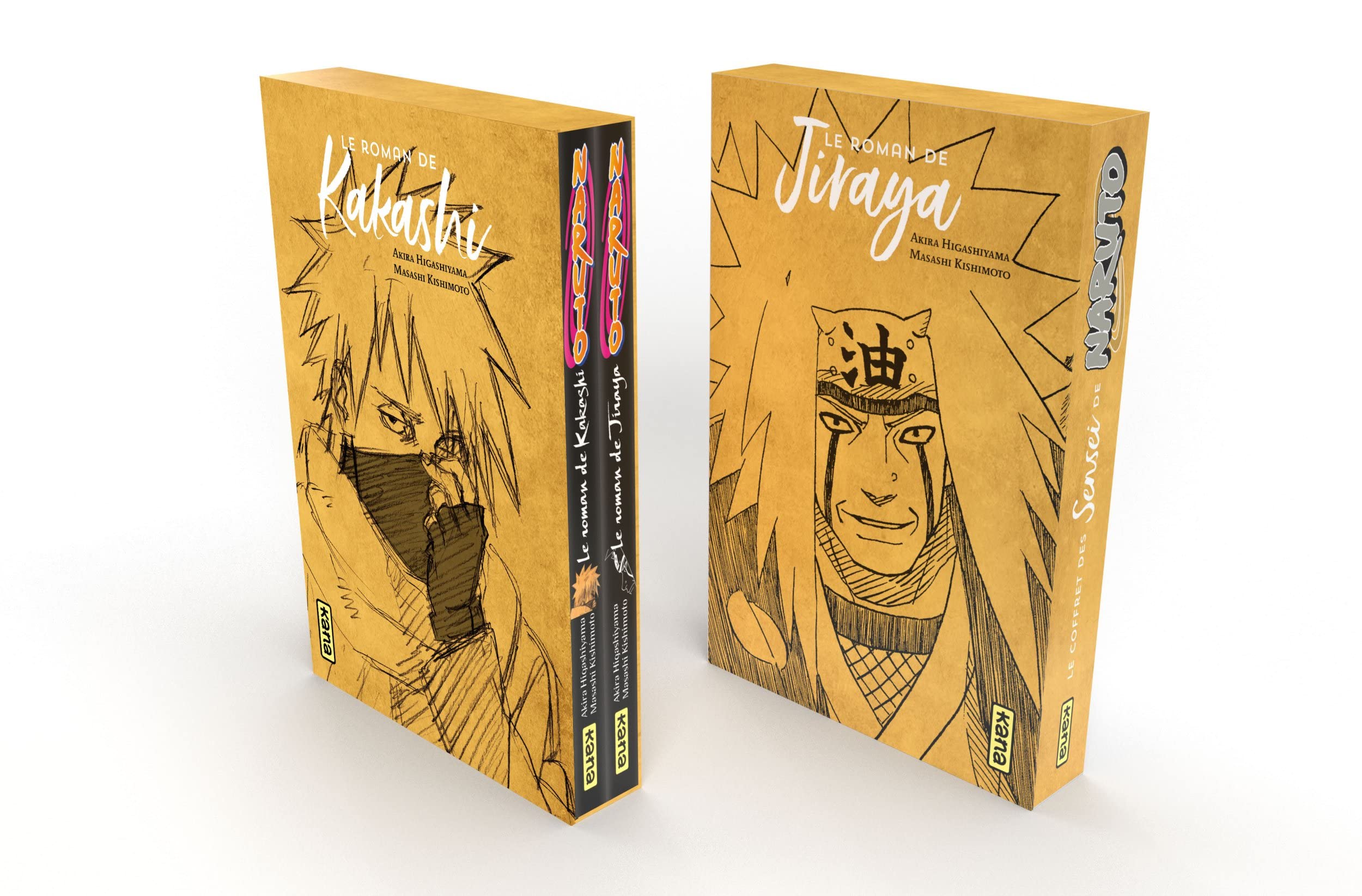 Coffret Naruto Roman - Les Sensei de Naruto book