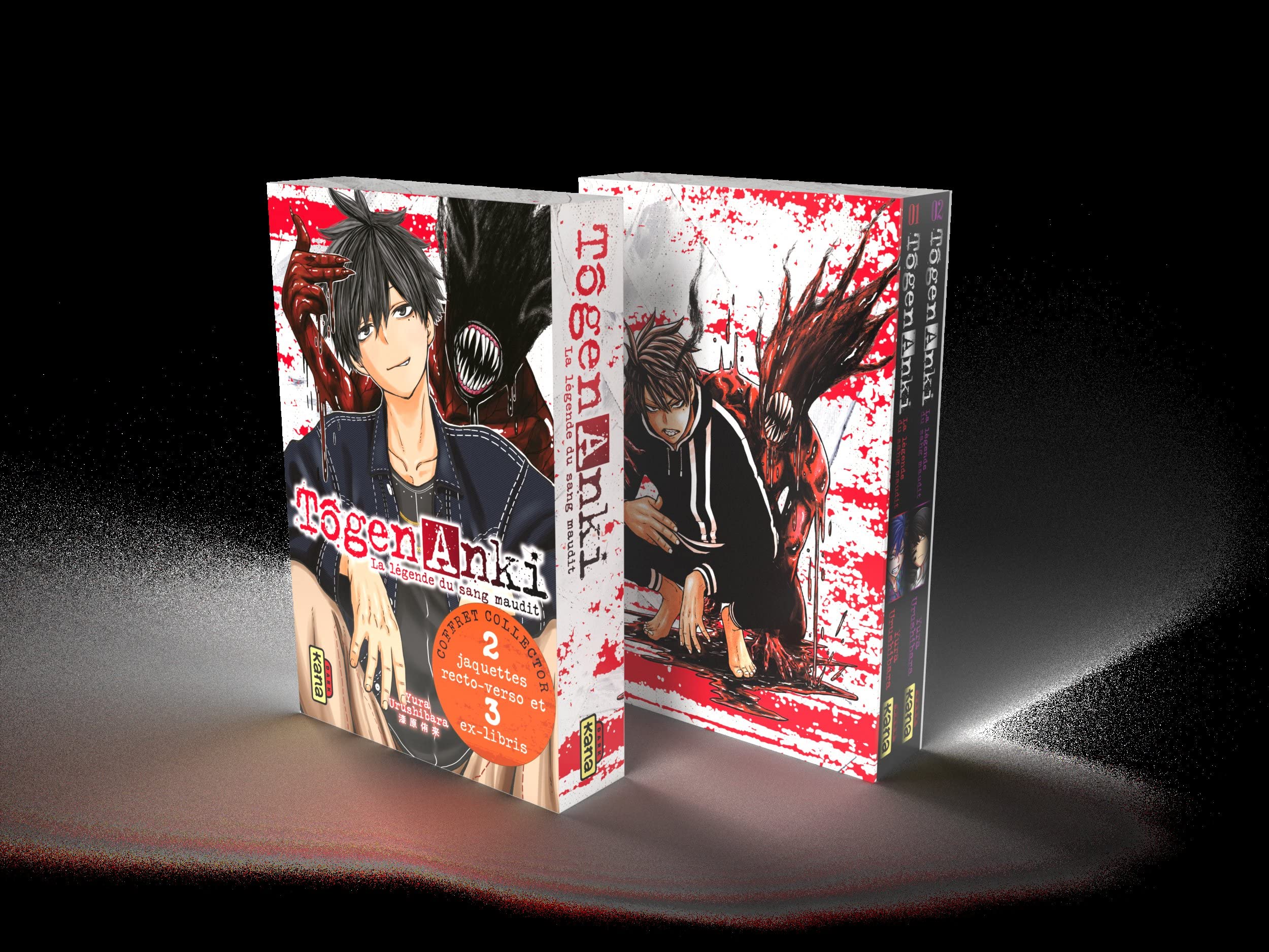 Coffret collector Tôgen Anki T1 & T2 + 3 ex-libris book