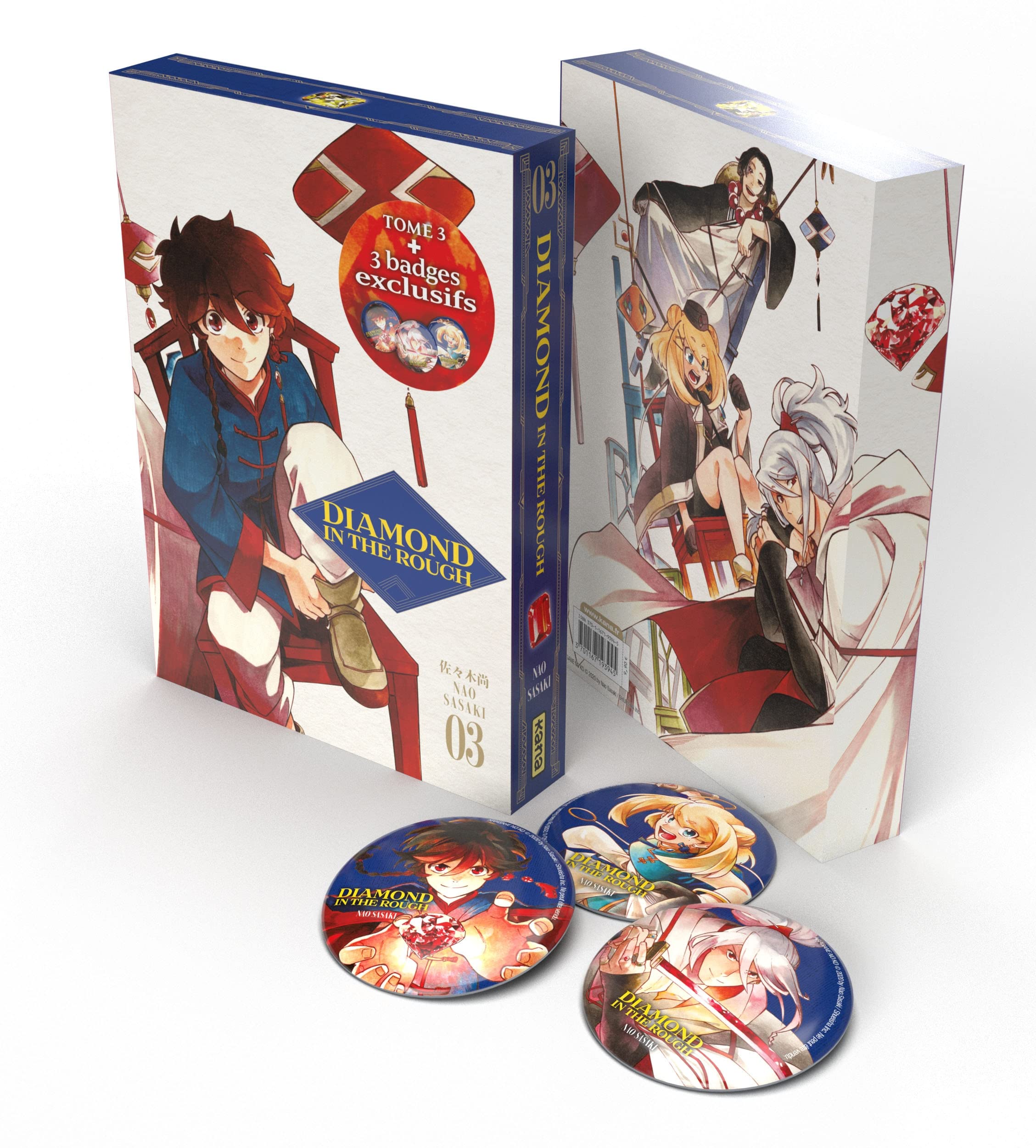 Coffret collector Diamond on the rough tome 3 book
