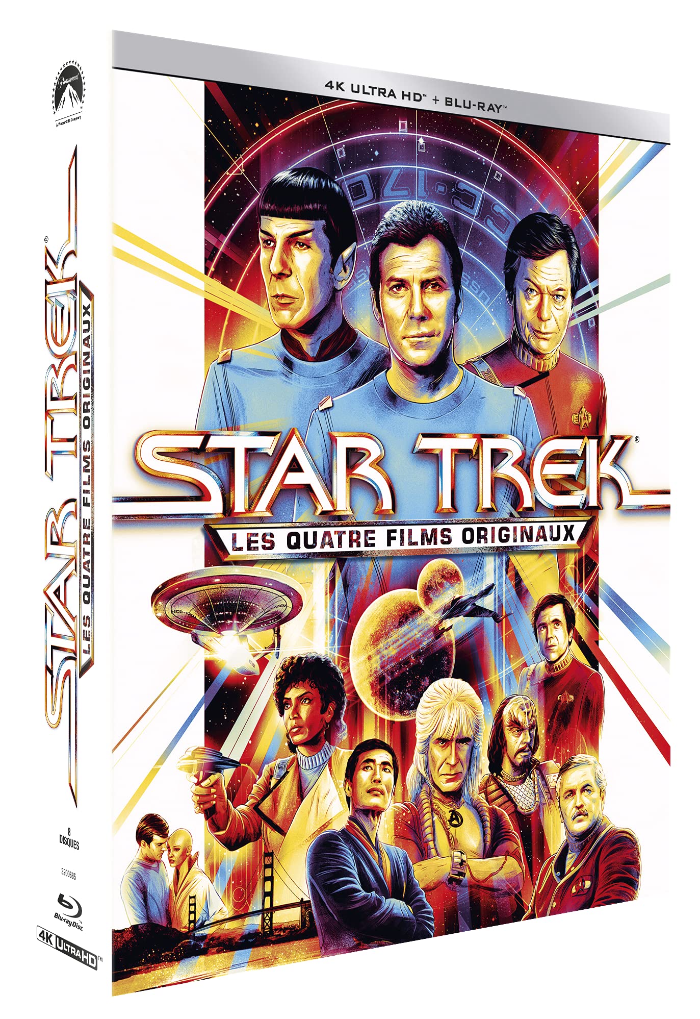 4 Originaux Film II : La Colère de Khan III : À la Recherche de Spock + Star Trek IV : Retour sur Terre Box sets