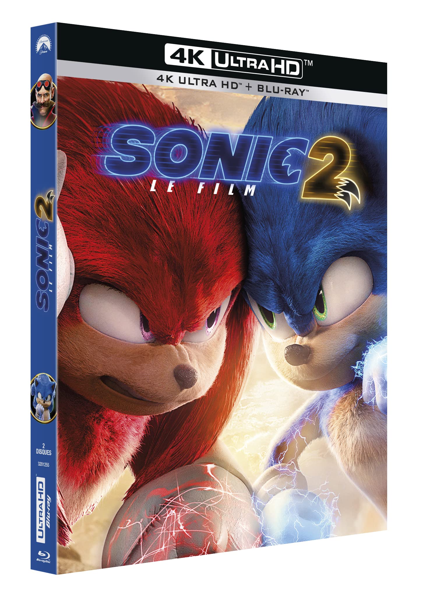 Sonic 2, le film 4k ultra hd Films