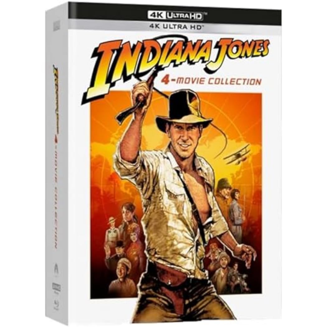 Indiana jones - l'intégrale - 4 films 4k ultra hd Films