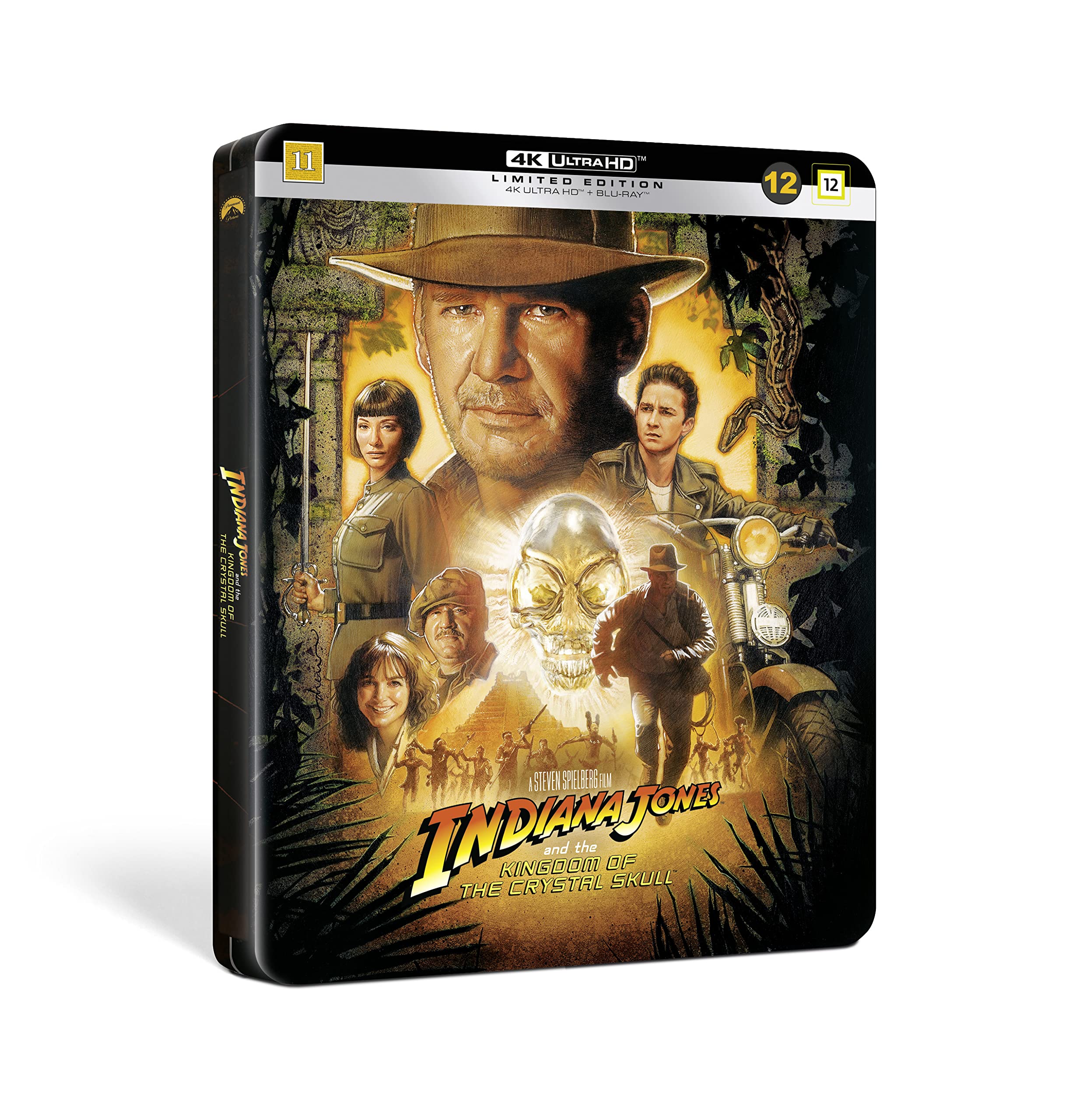 Indiana jones et le royaume du crane de cristal 4k ultra hd Movies