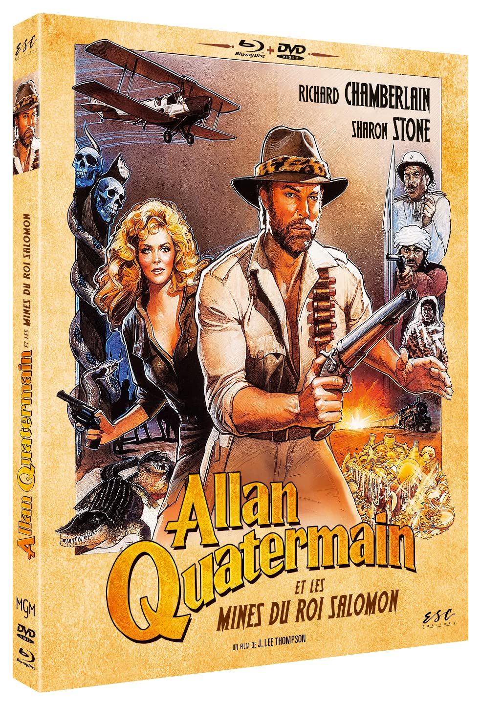 Allan Quatermain et les mines du roi Salomon - Combo DVD et Blu-ray - édition limitée Films