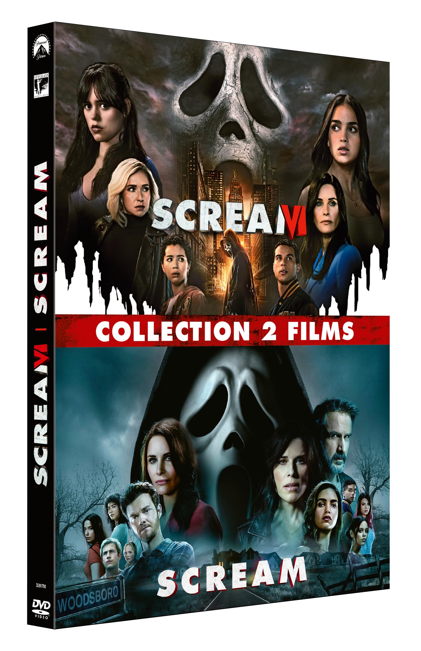 Scream - Collection 2 films : Scream (2022) + Scream VI dvd