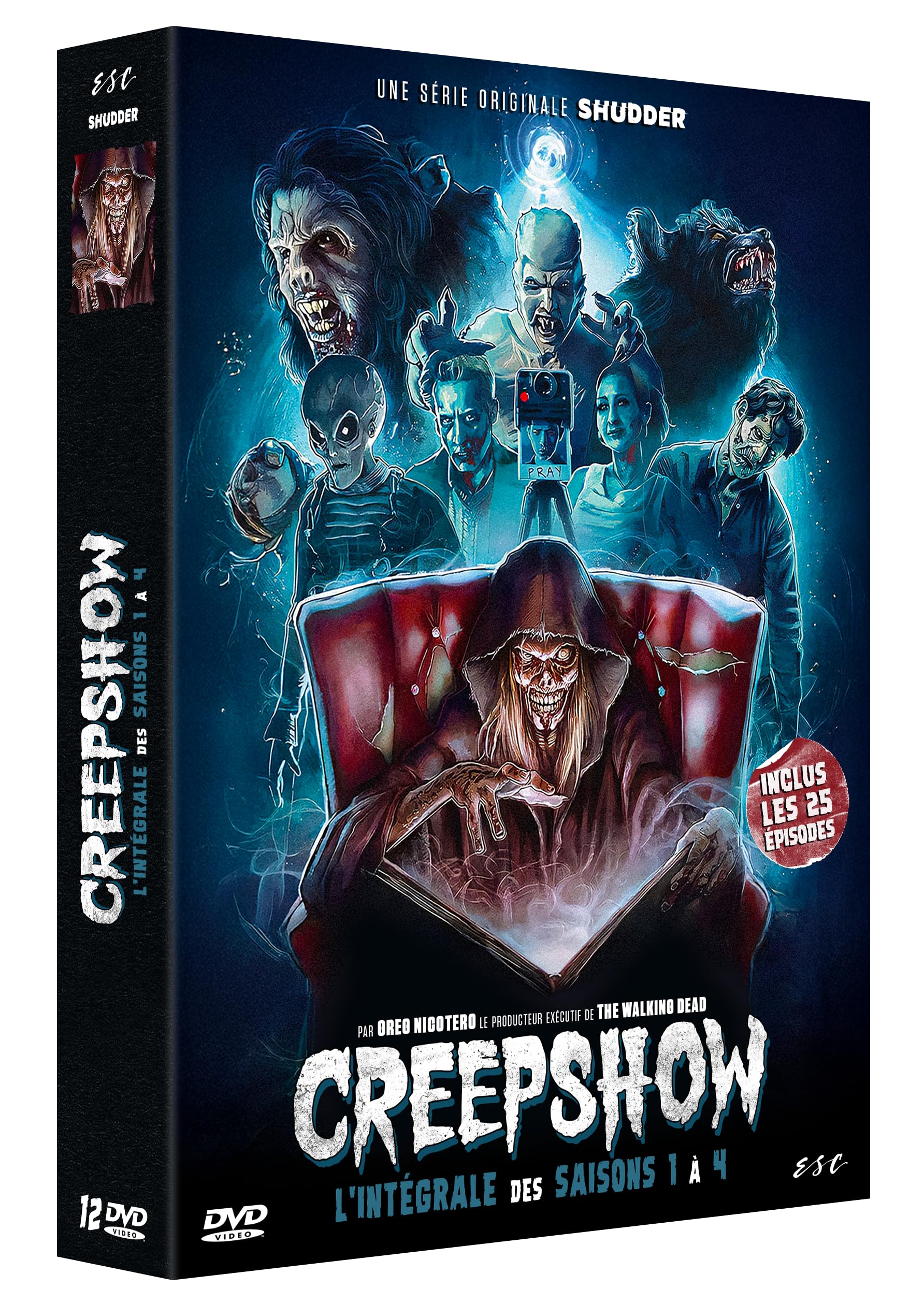 COFFRET CREEPSHOW - L'INTEGRALE DES SAISONS 1 A 4 - 12 DVD - EDITION LIMITEE Films