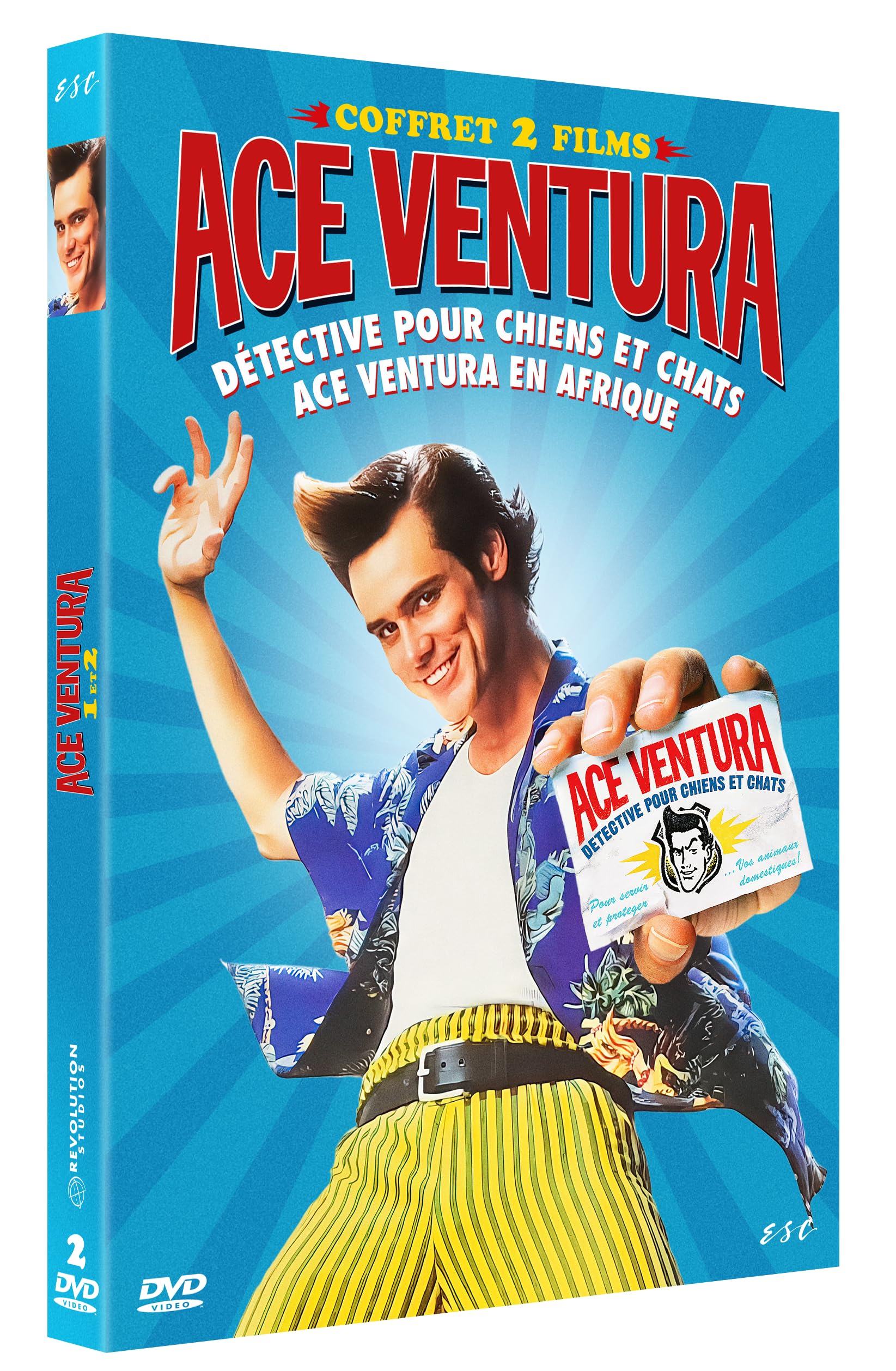 Détective pour Chiens et Chats + Ace Ventura en Afrique dvd
