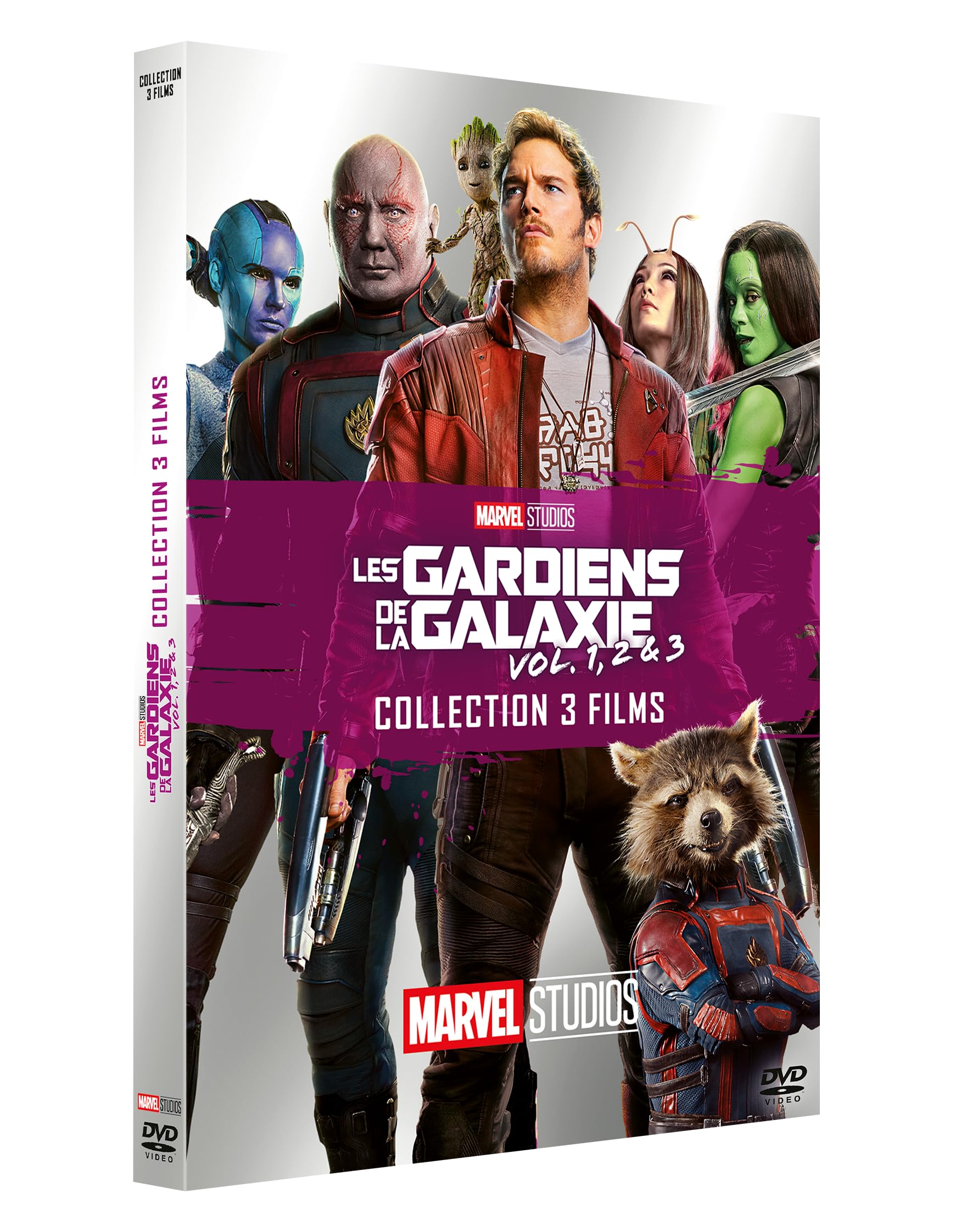 COFFRET LES GARDIENS DE LA GALAXIE - 3 DVD dvd