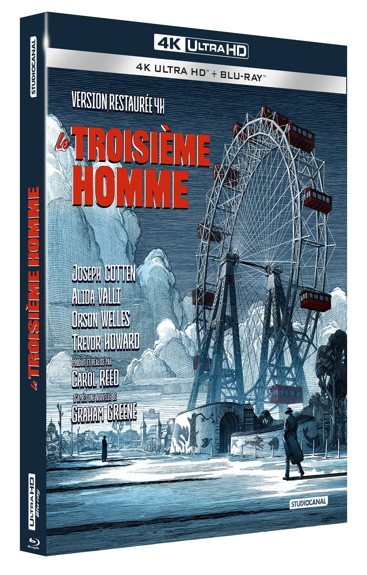 TROISIEME HOMME (LE) - COMBO UHD 4K + BD - EDITION LIMITEE dvd