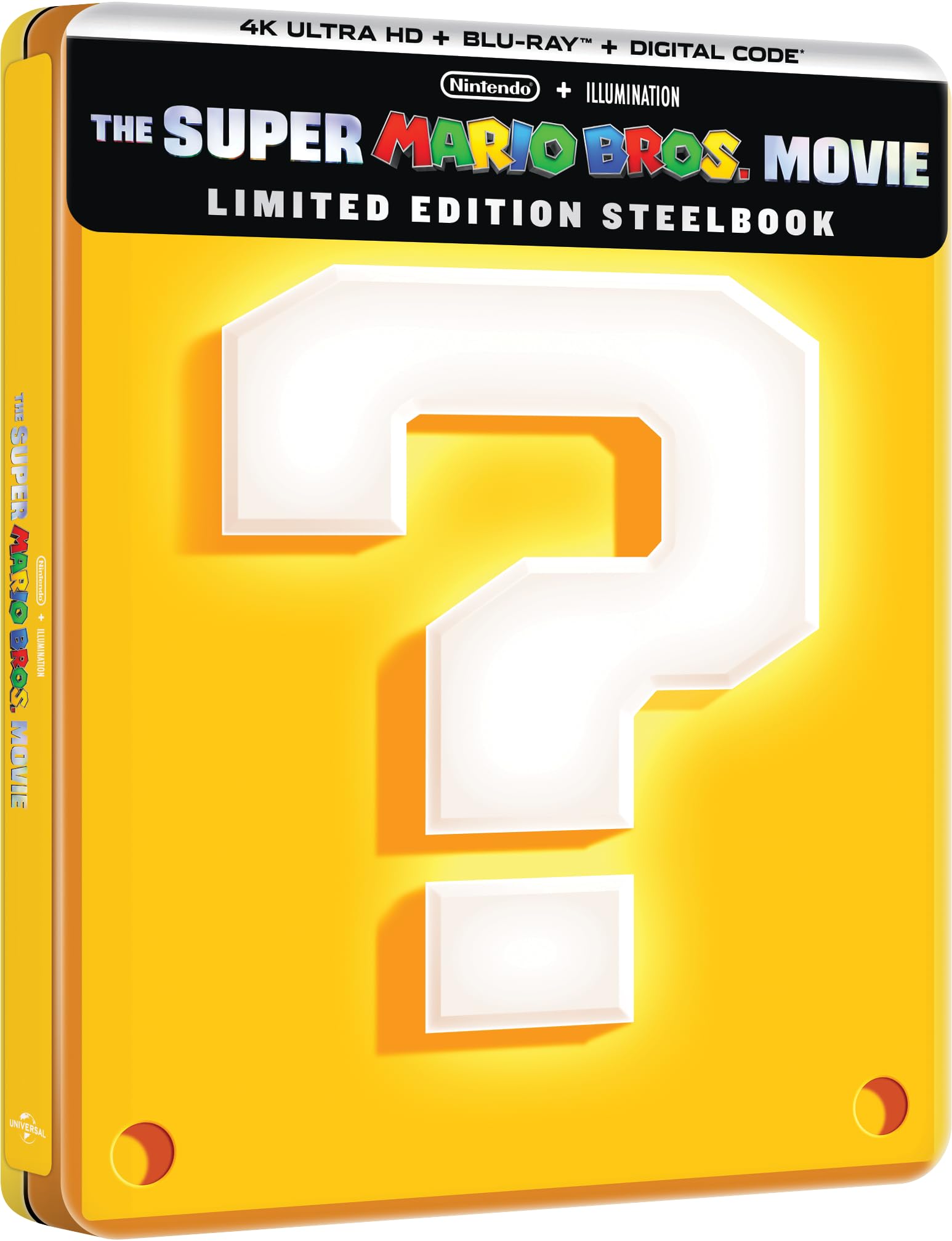 SUPER MARIO BROS - COMBO UHD 4K + BD - STEELBOOK - EDITION LIMITEE Films