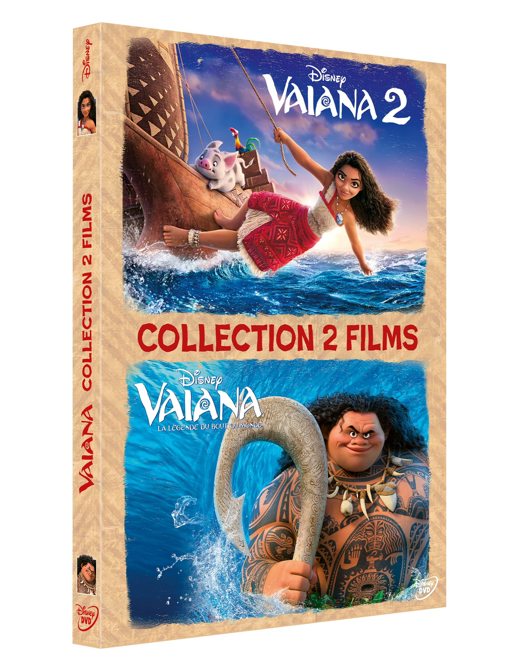 Vaiana, la légende du bout du monde + Vaiana 2 Films