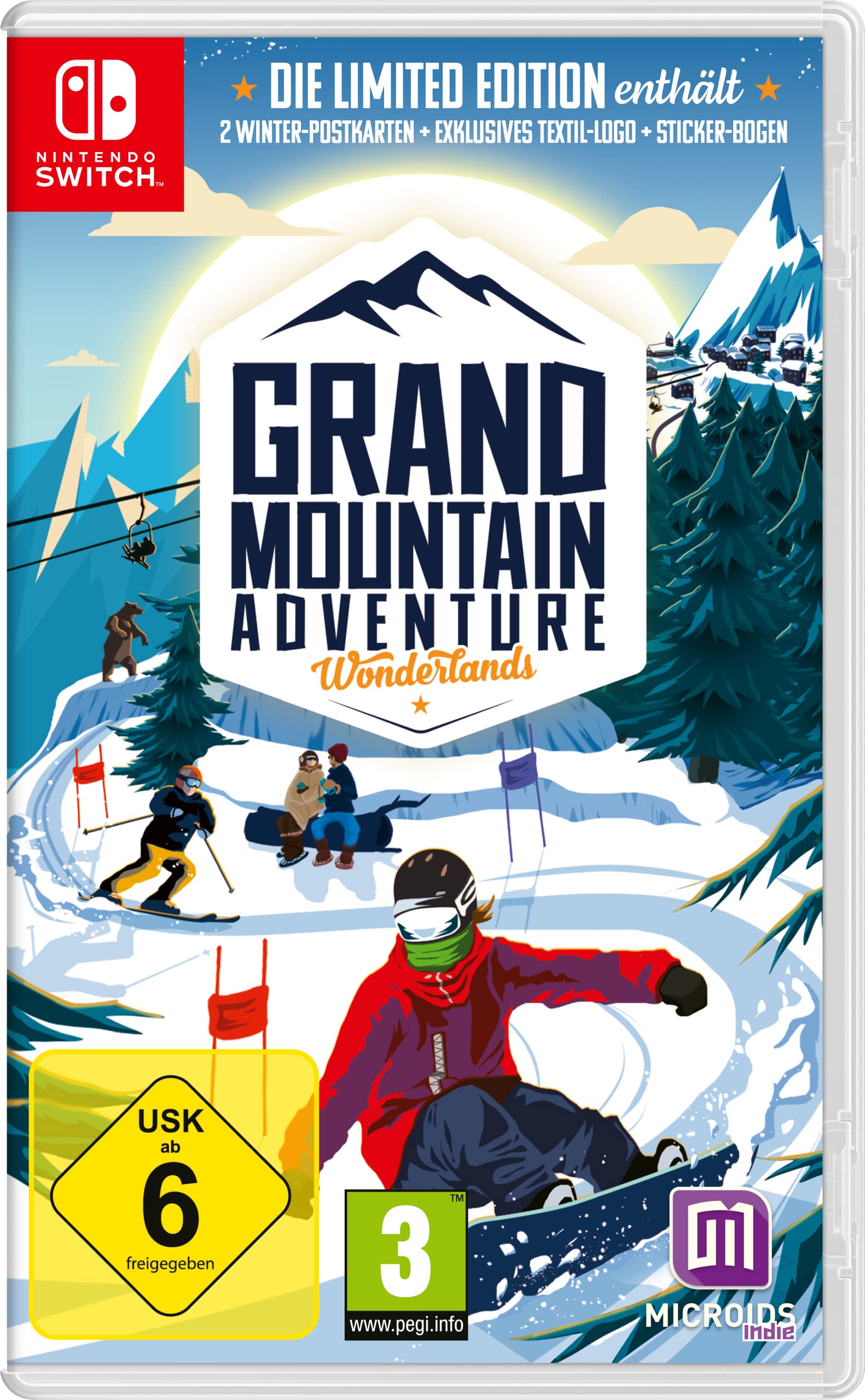 Grand Mountain Adventure, Wonderlands,1 Nintendo Switch-Spiel (Limited Edition) PC