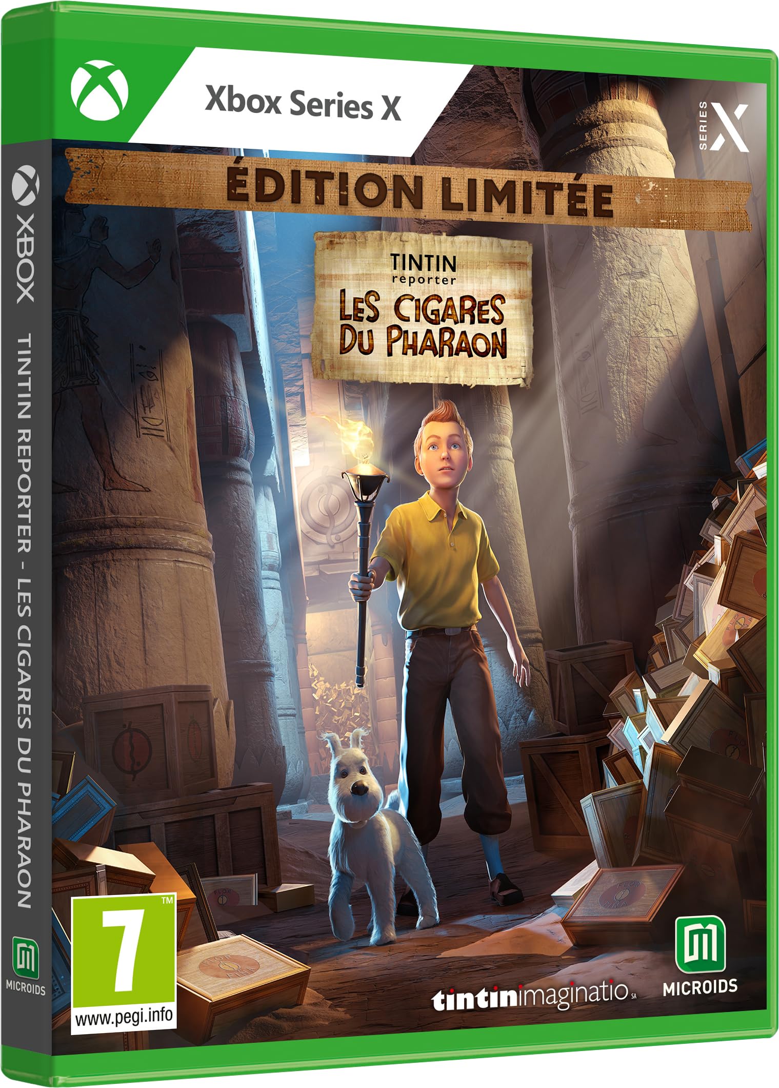 Tim und Struppi Reporter Die Zigarren des Pharaos Xbox Series X- und Xbox One-Spiel Limited Edition Games