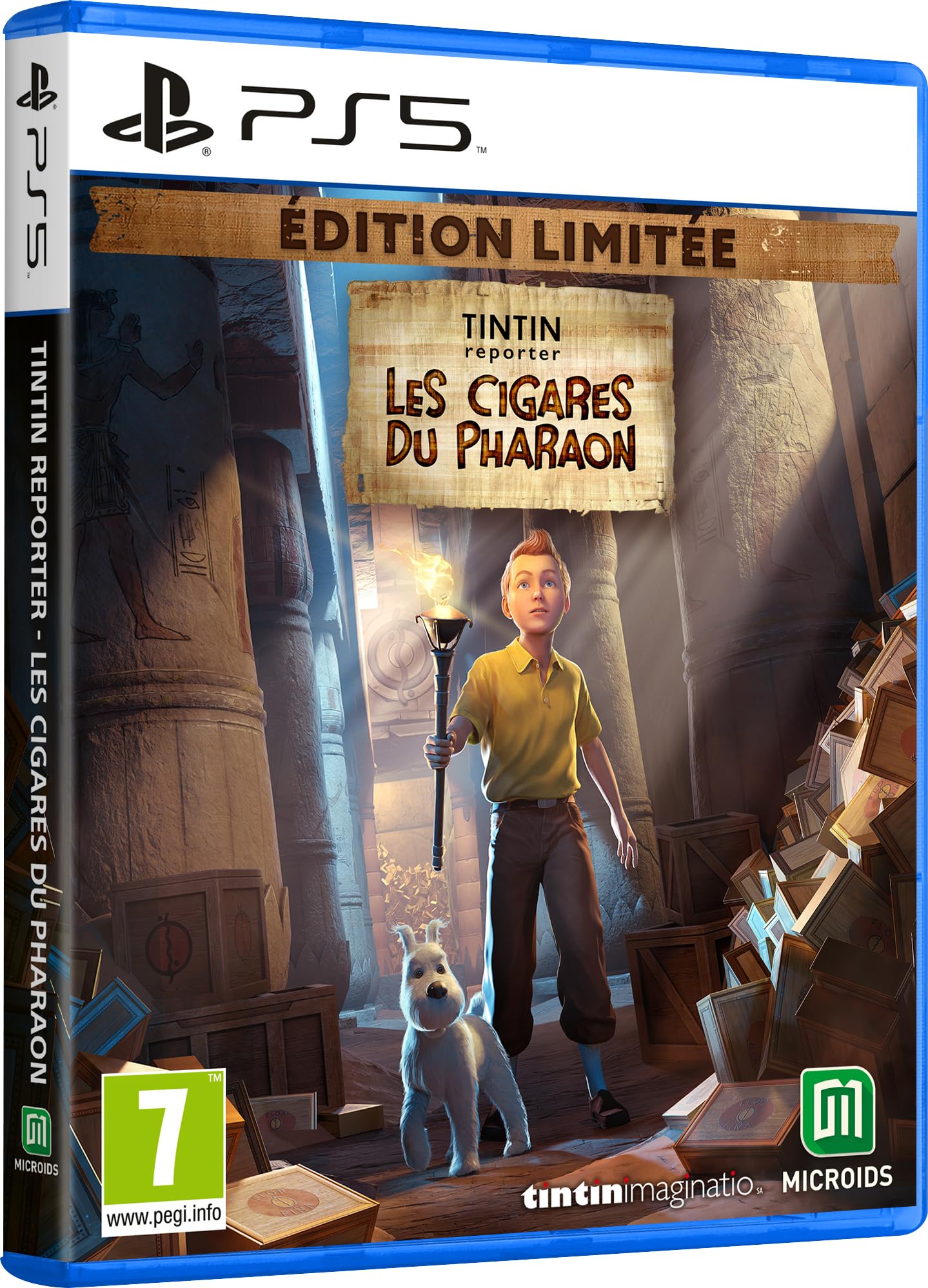 Video Games Tintin Reporter: Les Cigares Du Pharaon FR PlayStation 5