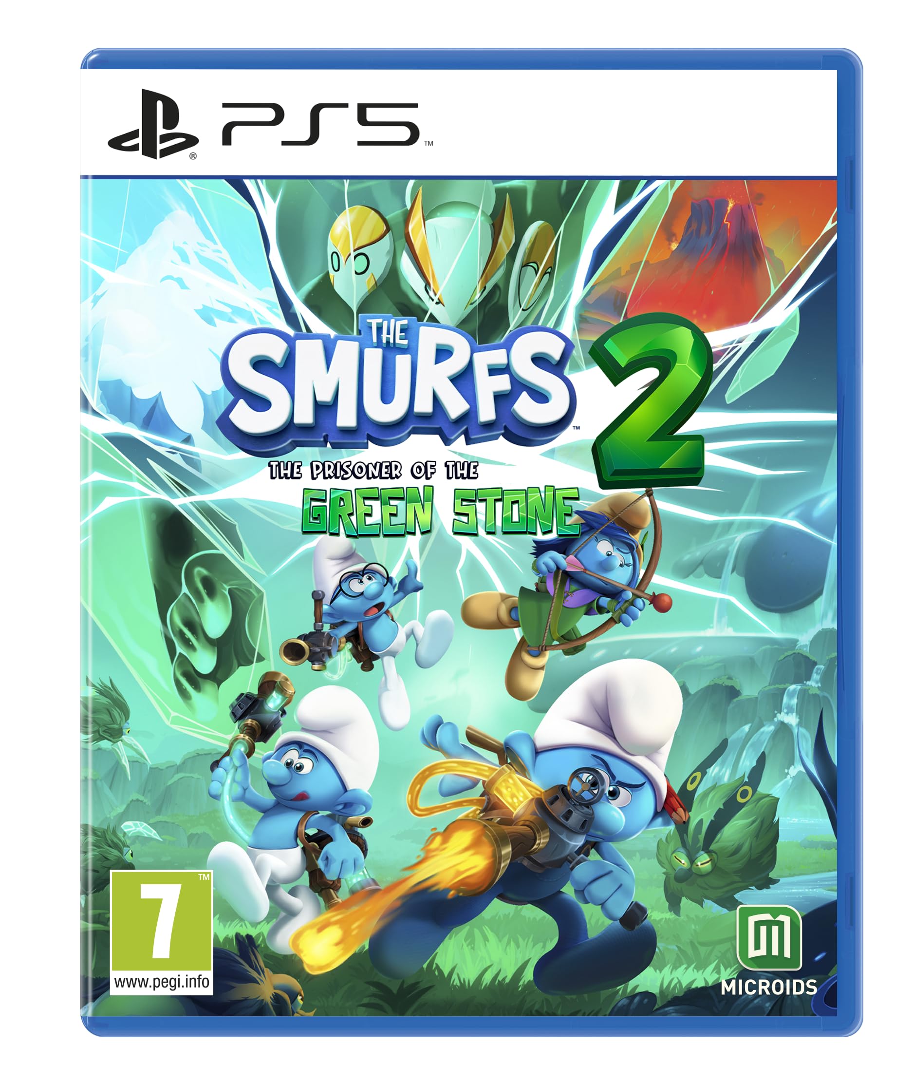 Microids The Smurfs 2: The Prisoner of the Green Stone PlayStation 5