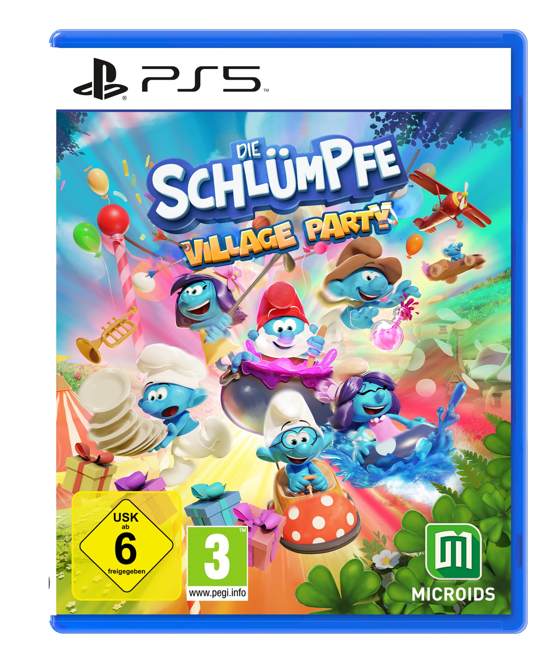 Die Schlümpfe - Village Party, 1.PS5,1 PS5-Blu-ray Disc PlayStation 5