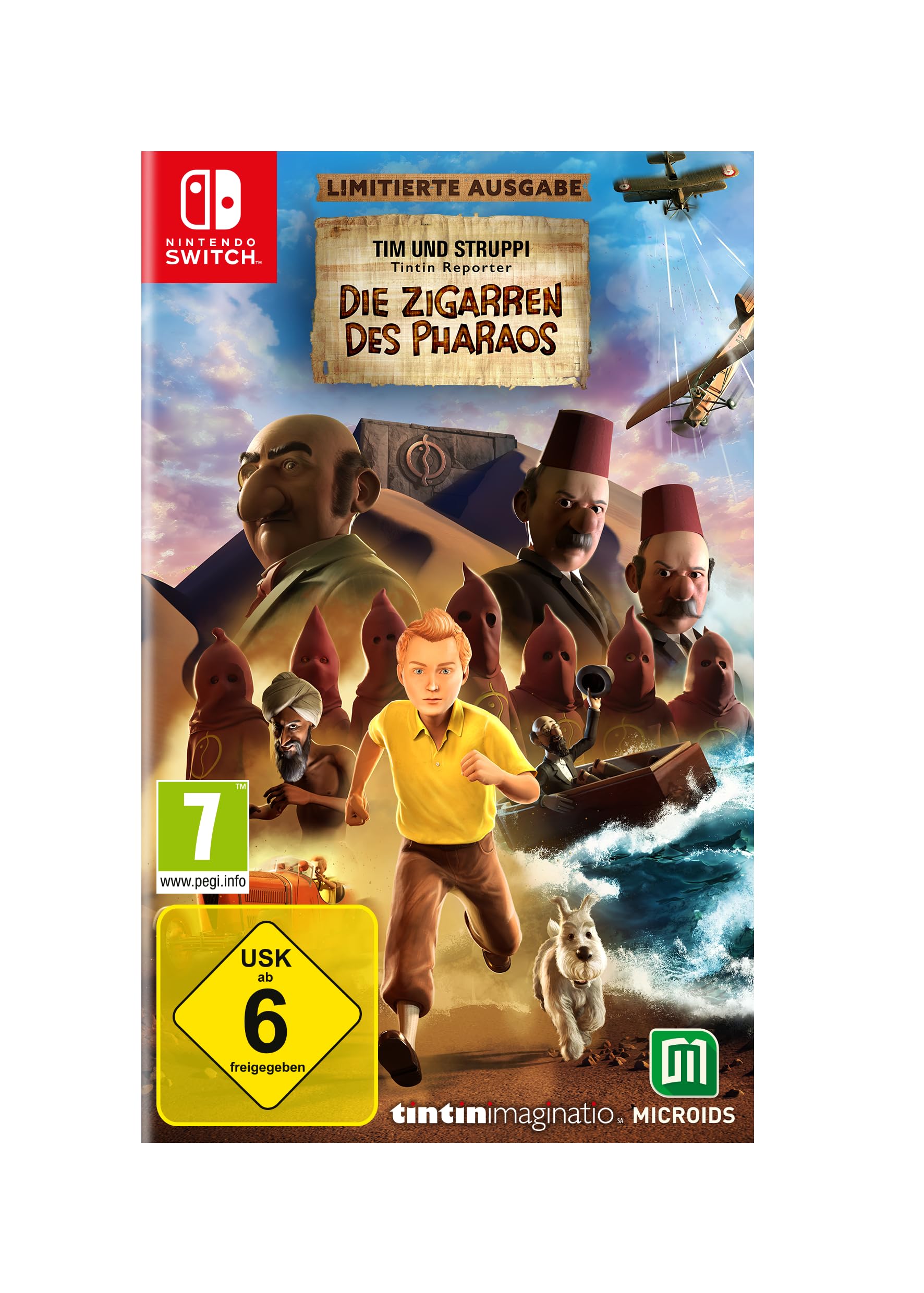 Tim und Struppi - Die Zigarren des Pharaos Limited Edition Nintendo Switch