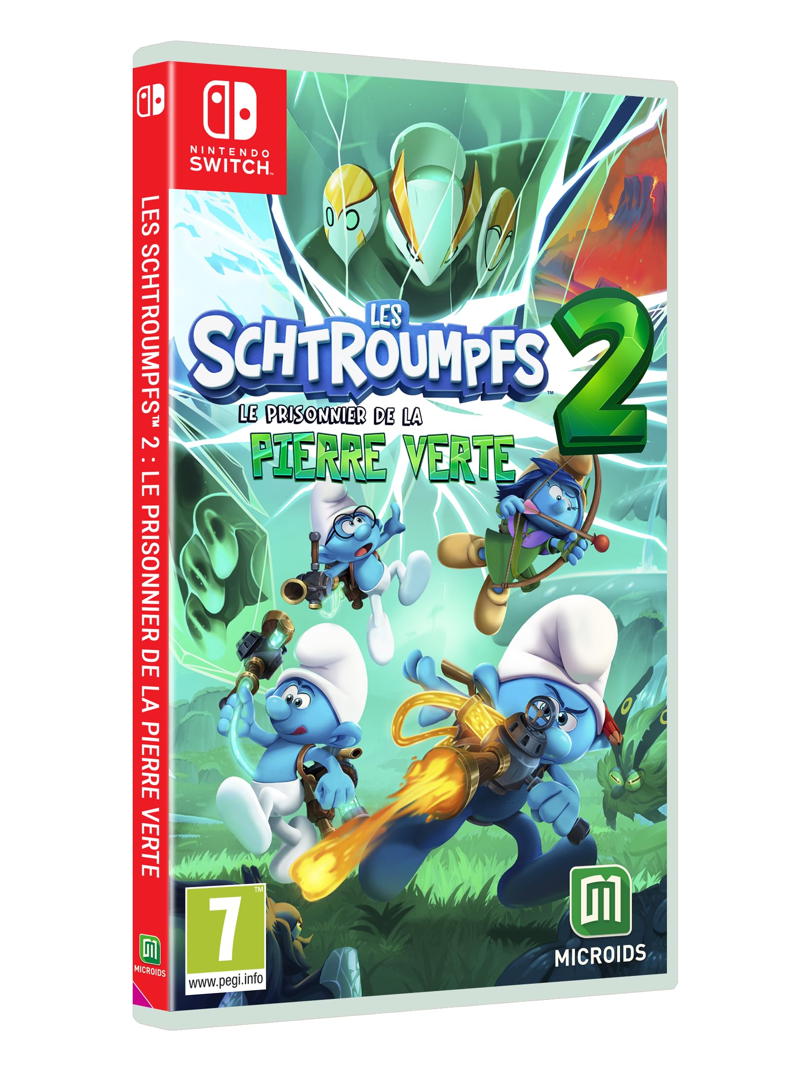Die Schlümpfe 2 Der Gefangene des Grünen Steins Nintendo Switch-Spiel Nintendo Switch