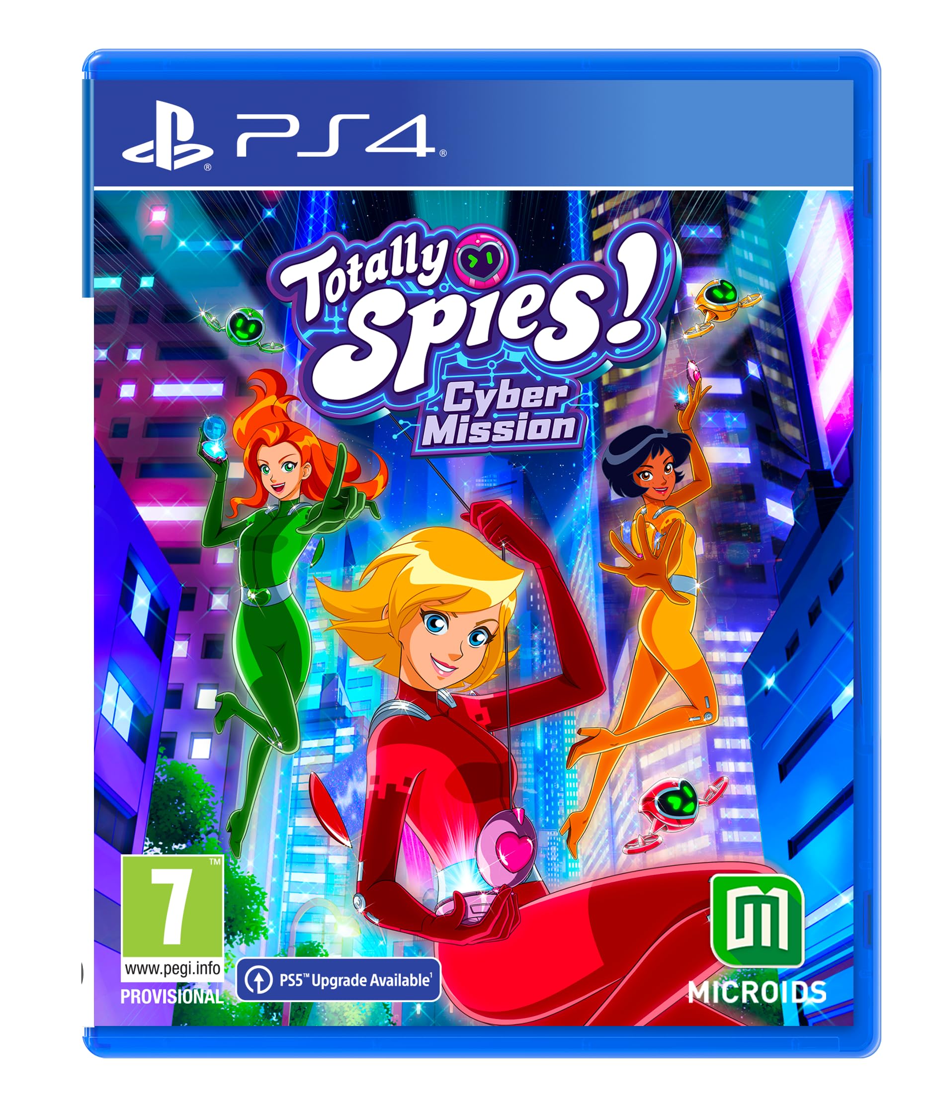 Totally Spies - Cyber Mission Ps4 ( European Sku ) PlayStation 4