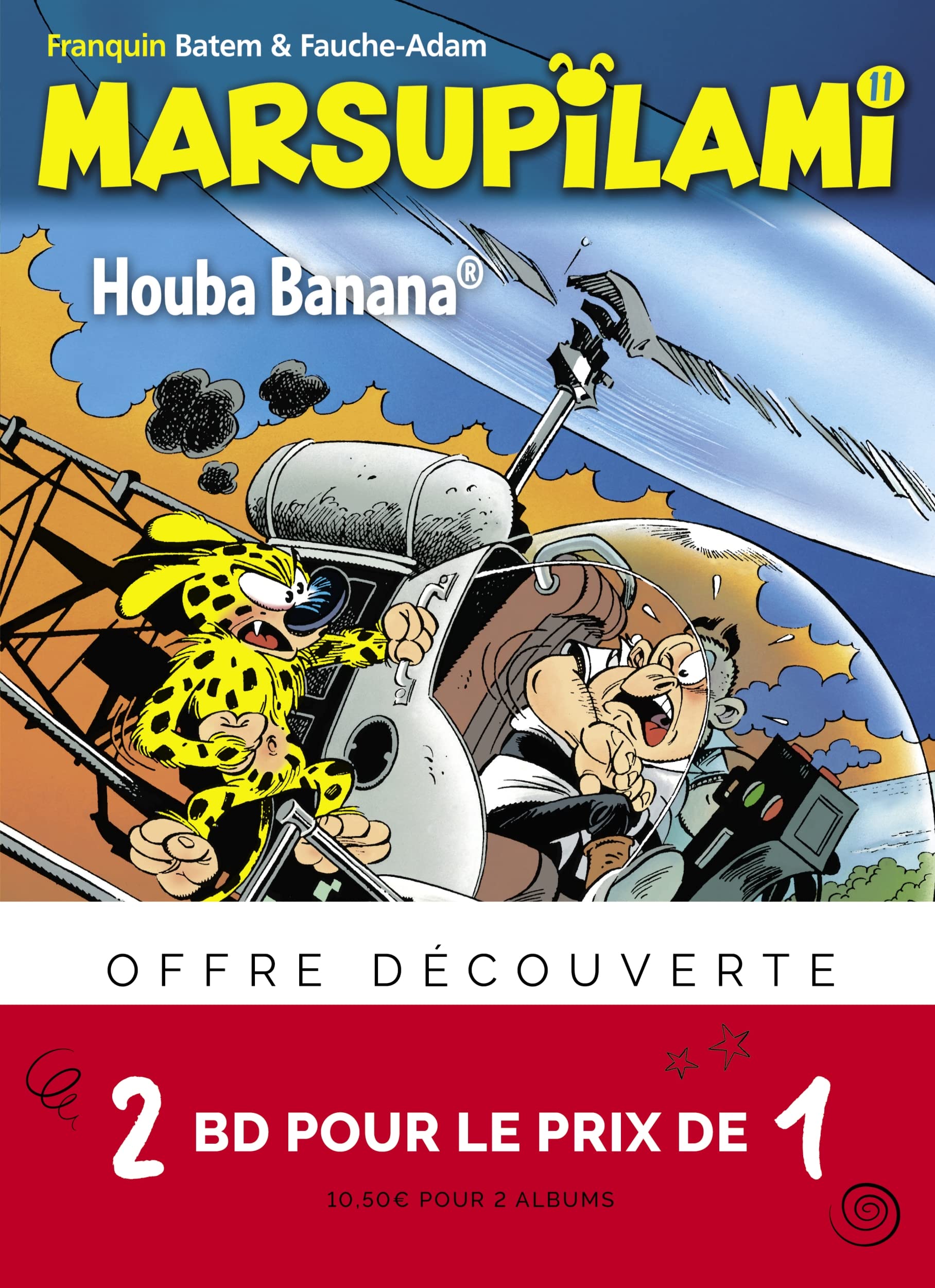 Bi-pack T20 + T11 (offert) Marsupilami / Edition spéciale book