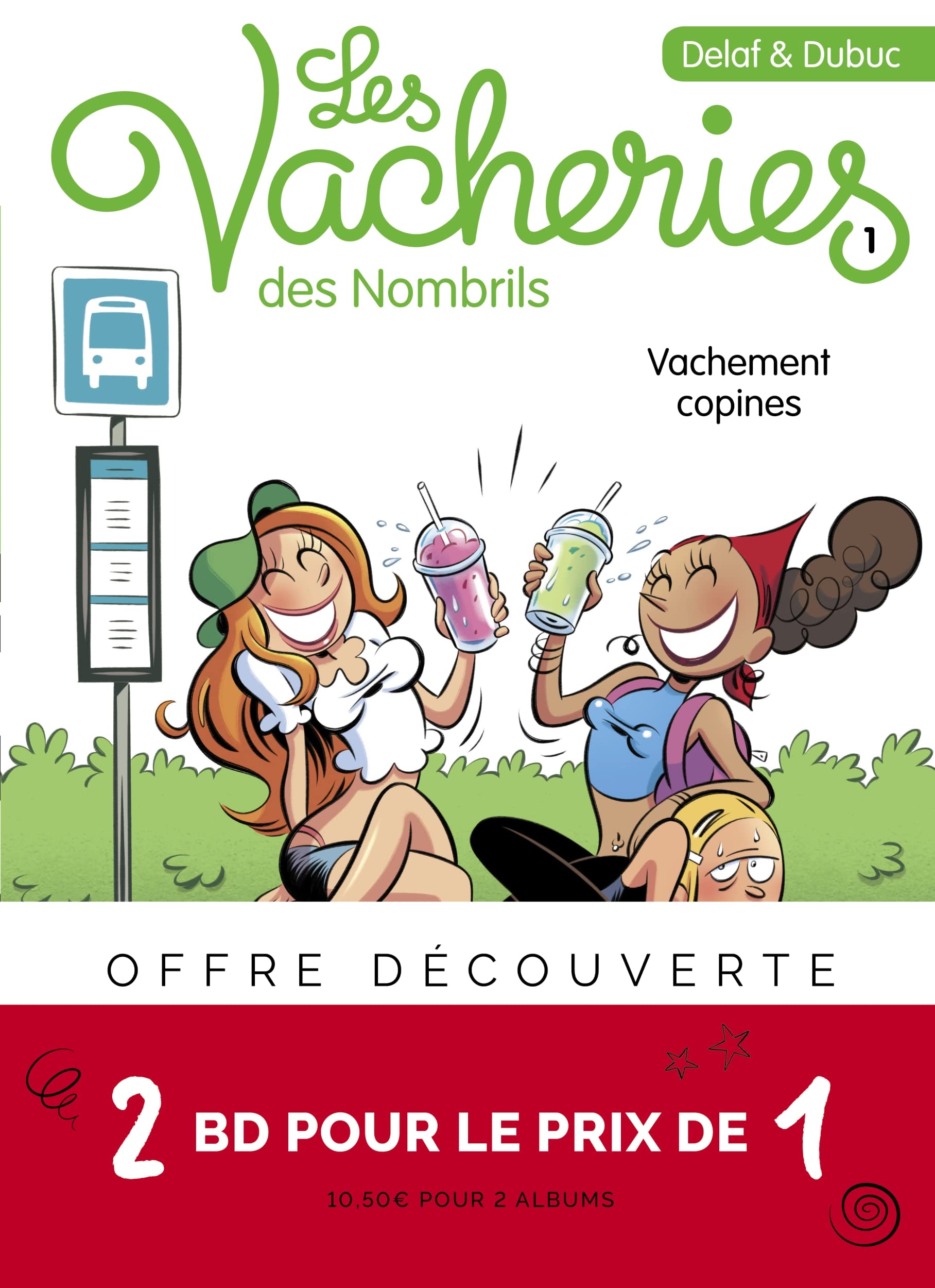 Bi-pack T2 + T1 (offert) Les vacheries des Nombrils / Edition spéciale book