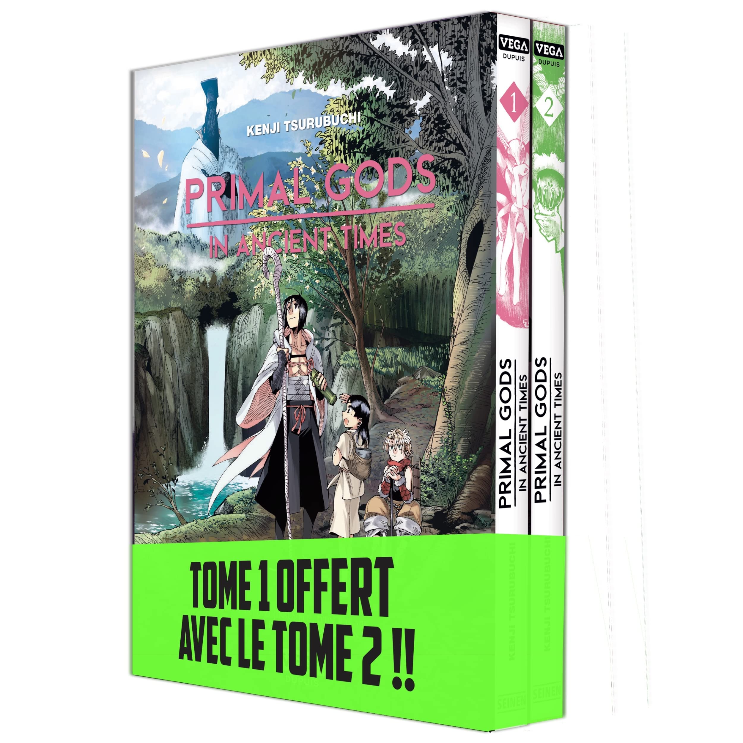 Bipack T2 + T1 (offert) Primal Gods in Ancient Times: Avec le tome 1 offert Manga