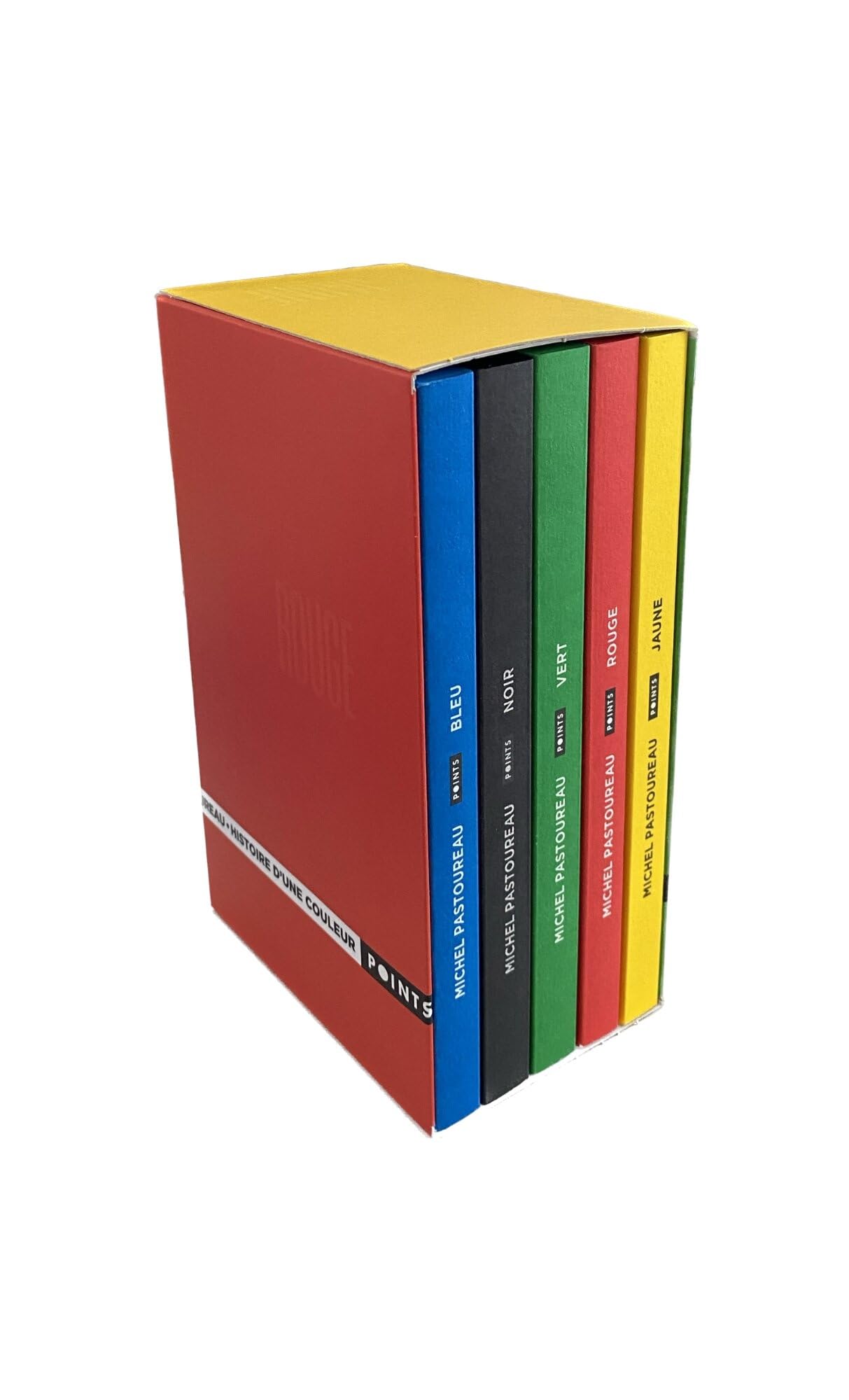 Coffret Histoire d'une couleur en 5 volumes : Bleu, Noir, Vert, Rouge et Jaune: Coffret en 5 volumes : Bleu ; Noir ; Vert ; Rouge ; Jaune Politics & History