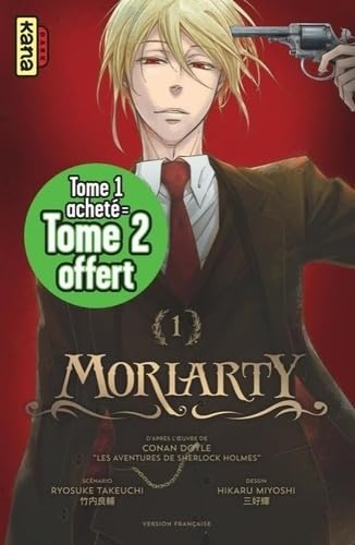 Pack 1+1 Moriarty (Tomes 1+2) - OP 1+1 Kana 2024: Dont Tome 2 offert Manga