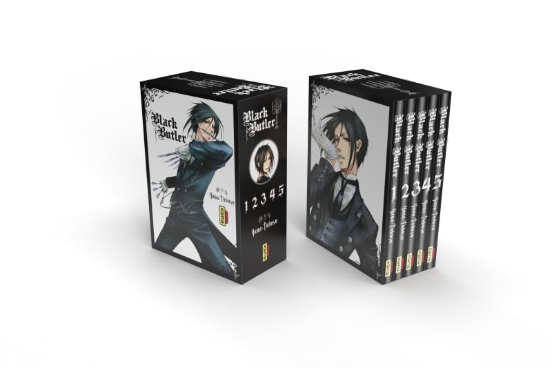 Coffret Black Butler Tome 1 à 5 book