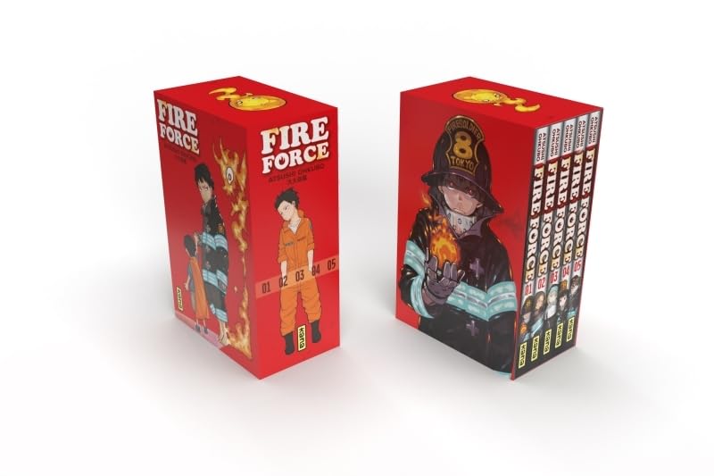 Coffret Fire Force Tome 1 à 5 Manga