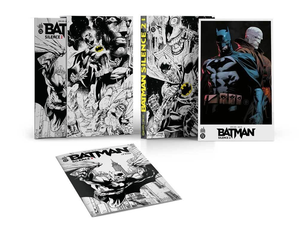 1 coffret Batman Silence 2 + Batman158 + 1 ex-libris book