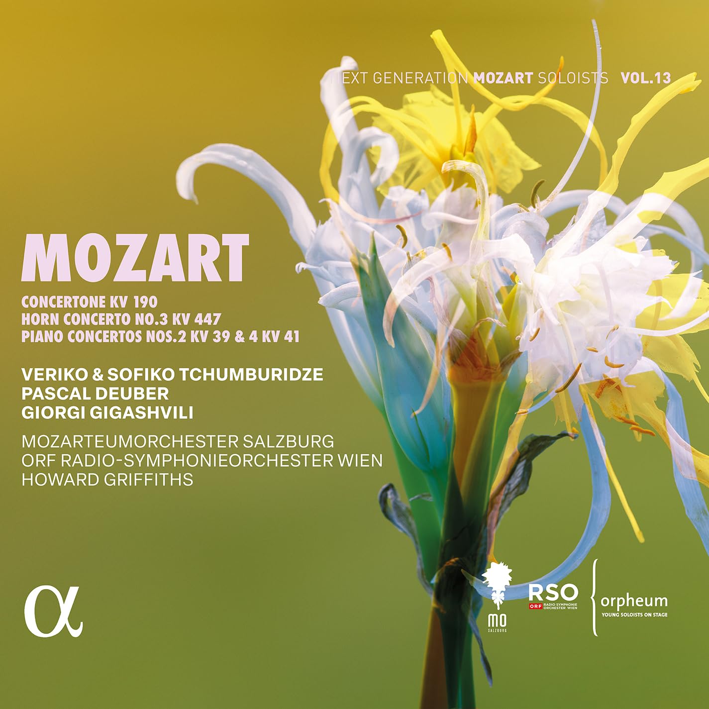 Mozart: Concertone KV 190,Hornkonzert Nr. 3 KV 447 Classical