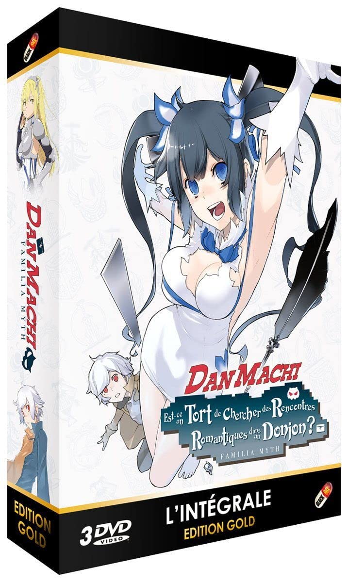 DanMachi: Familia Myth - Intégrale - Edition Gold (3 DVD + Livret) Movies