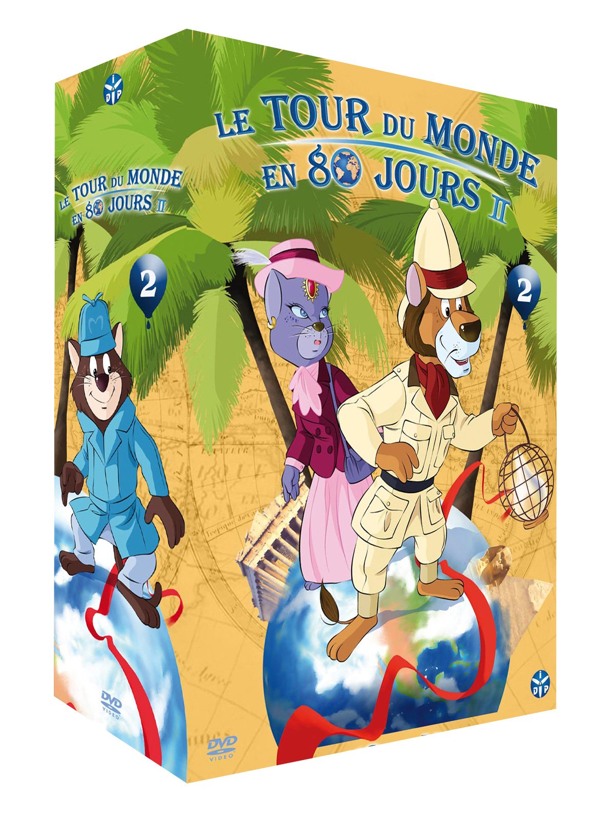 Coffret le tour du monde en 80 jours, saison 2 : voyage au centre de la terre, vol. 2 Films