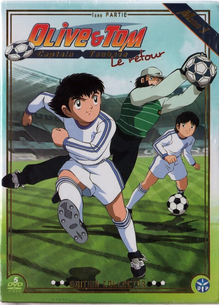 Idp Home Video - Olive et Tom - Le retour (En route vers le mondial) - Partie 1 - Coffret DVD + Livret - Collector - Captain Tsubasa - non censuré - VOSTFR/VF dvd