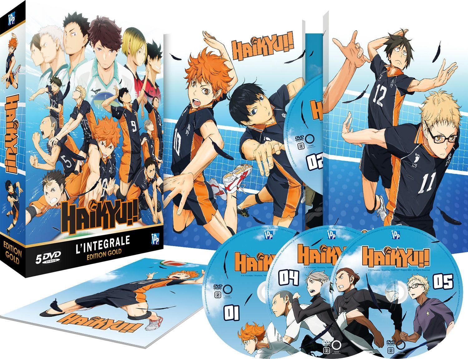 Haikyu!! - Intégrale Saison 1 - Edition Gold (5 DVD + Livret) Films
