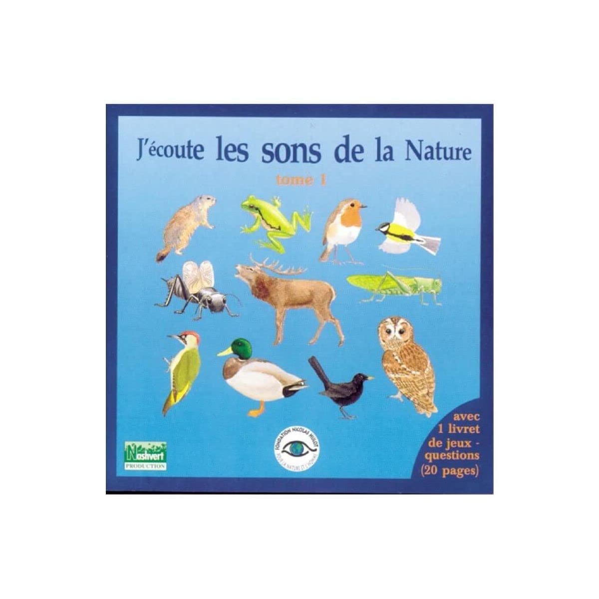 J'écoute les sons de la nature - tome 1 Books