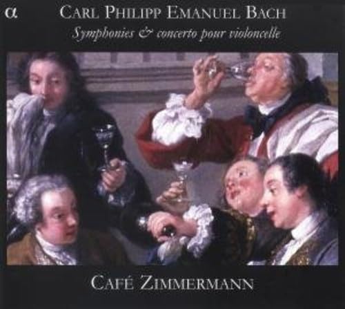 Cpe Bach: Symphonies & Concertos Pour Violoncelle cd