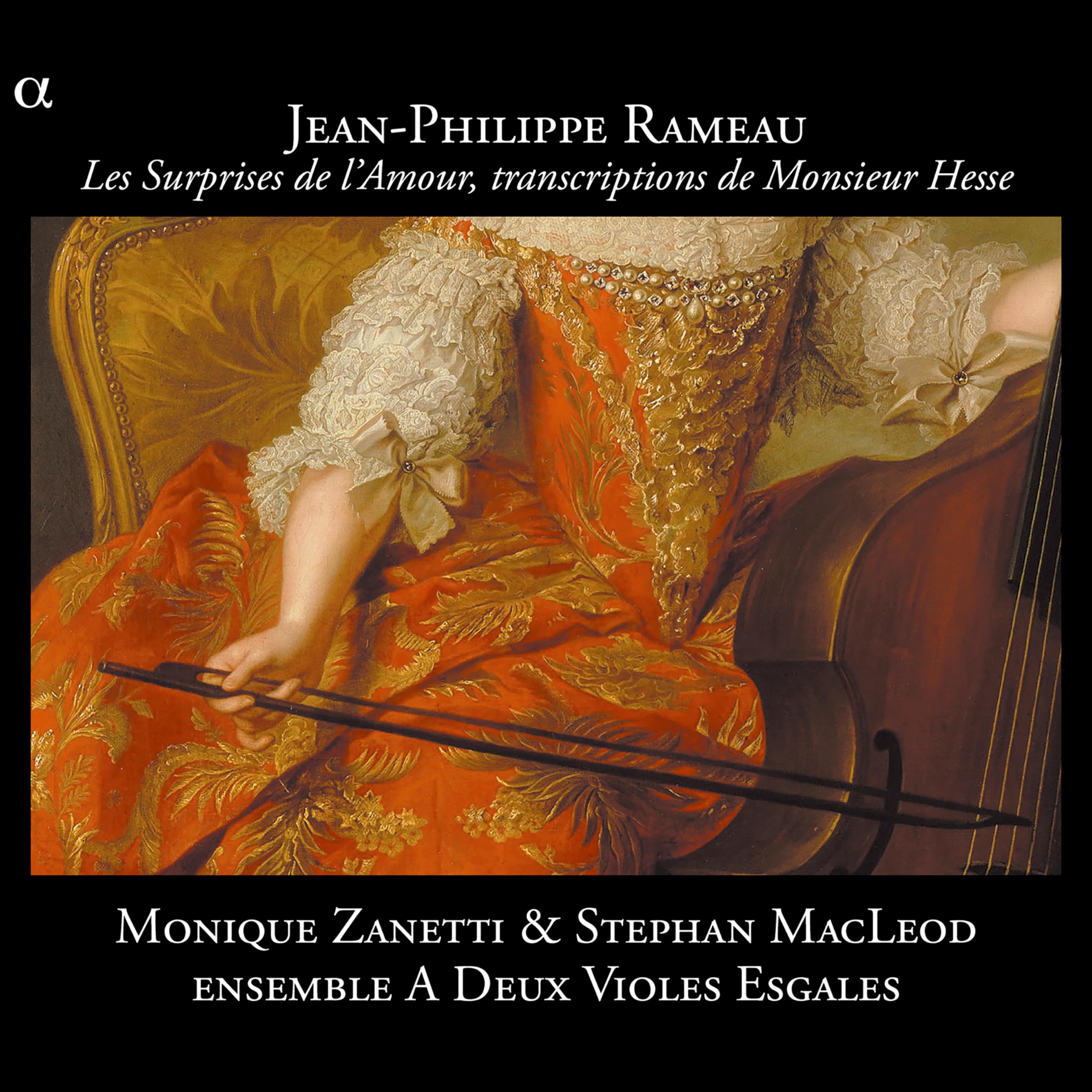 Rameau: Les Surprises de l'amour, Transcriptions de Monsieur Hesse cd