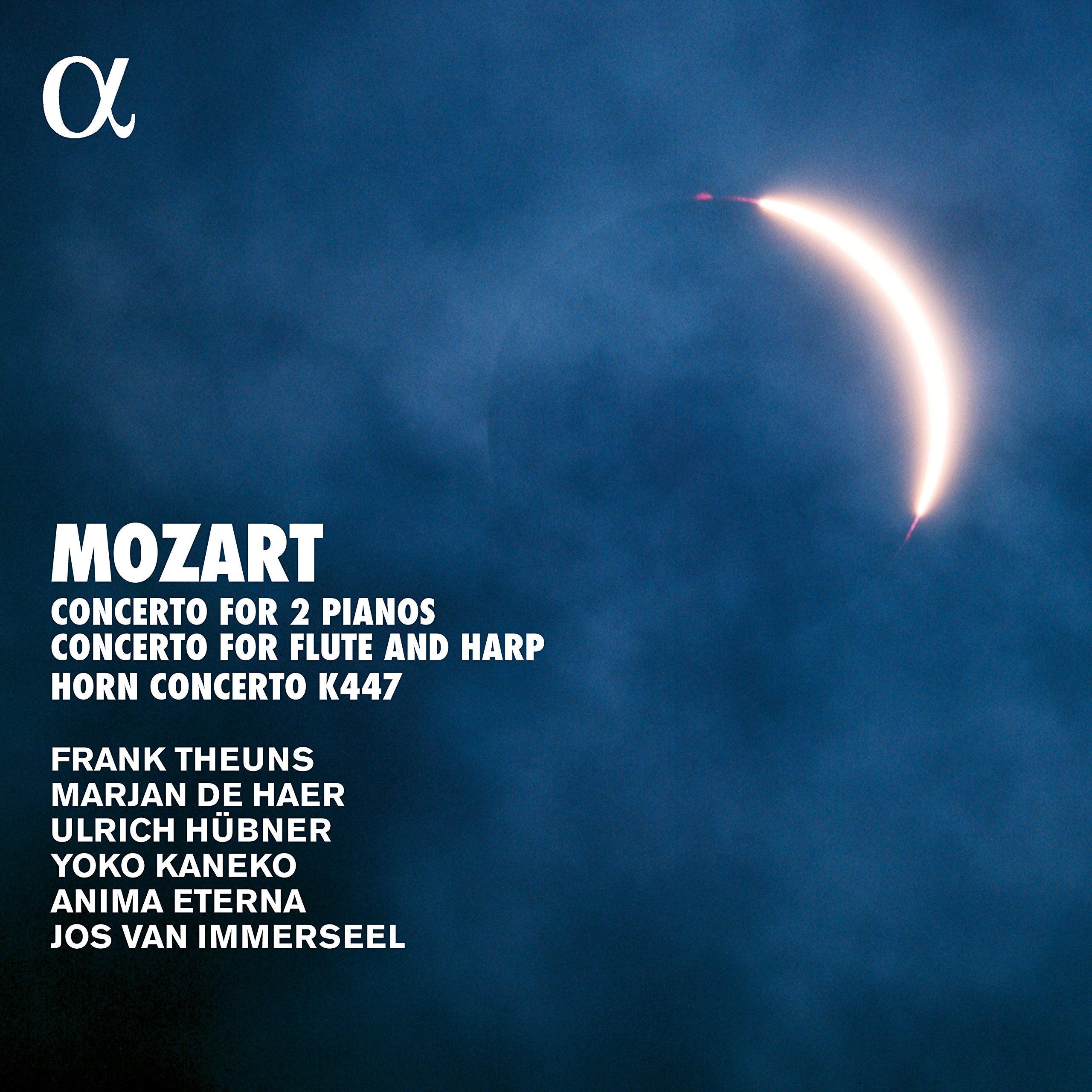 Deux Pianos Flûte et Harpe/Concerto Cor K447 cd