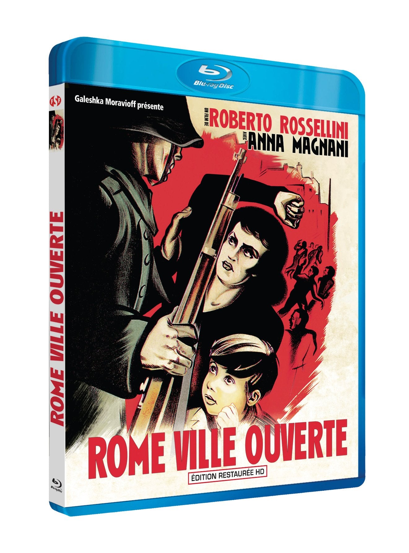 Rome Ville Ouverte (édition HD restaurée) dvd