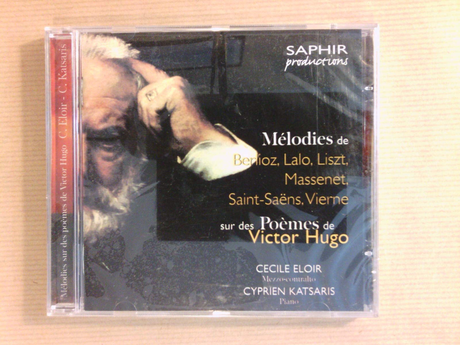 Mélodies sur des poèmes de Victor Hugo cd
