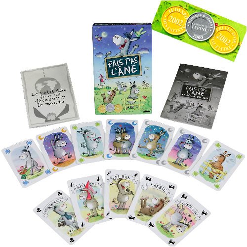 Editions Paille - Domino, Mémo et jeux d'observation - Fais pas l'âne, dès 5 ans dvd
