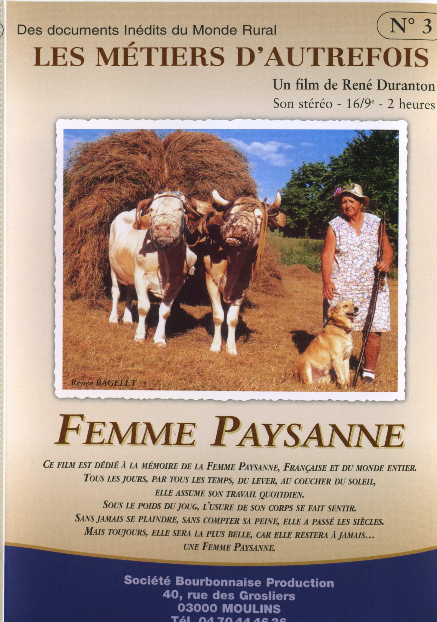 Les metiers d'autrefois /vol.3 : femme paysanne Movies