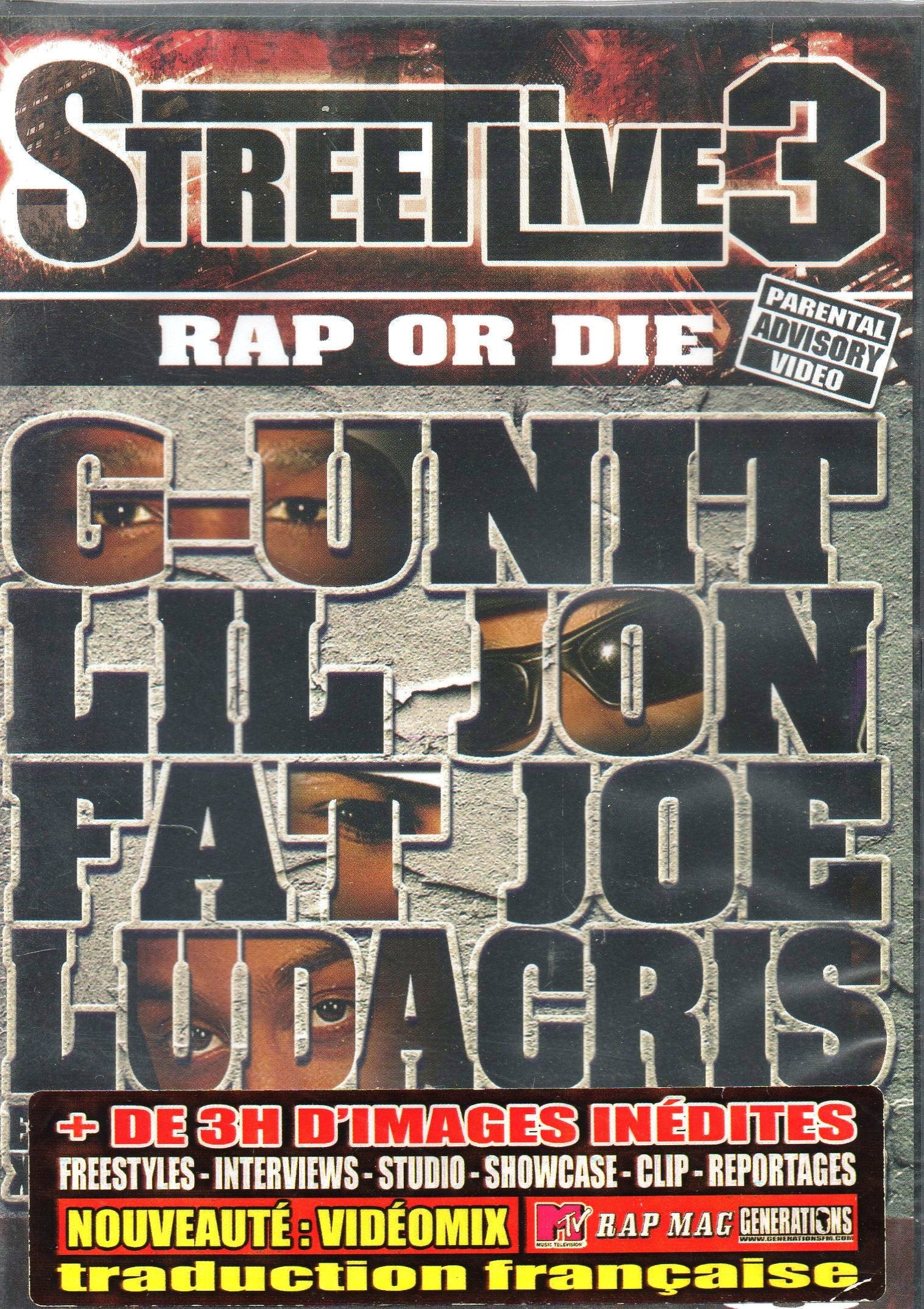Street live, Vol.3 : Rap Or Die Films