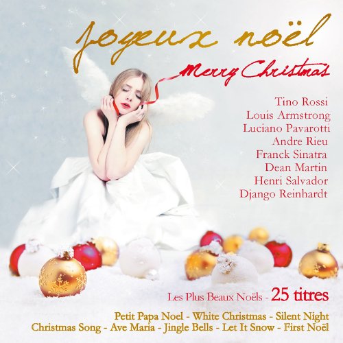 Joyeux Merry Christmas : Tous Les Plus Beaux Chants Pe Papa Noël, Jingle Bells, Il est né Le Divin Enfant, Ave Maria, Silent Night. 2 CD Music